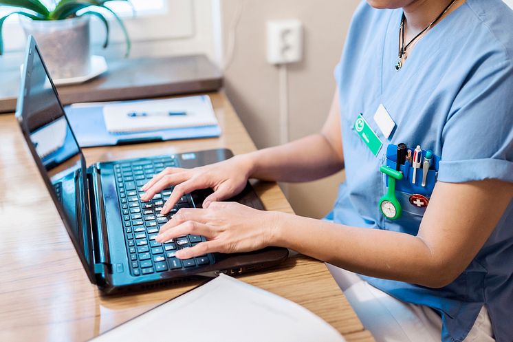 Läkare vid journalsystemet TakeCare