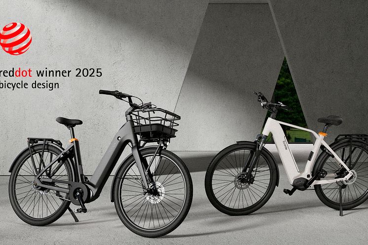 Ecoride vinner två Red Dot-priser för design och GPS-skydd 2025