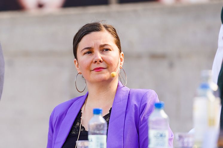  Sandra Ivanovic Rubin (MP) ordförande psykiatriutskottet och ansvarig för BUP i Region Stockholm, foto: Miljöpartiet Region Stockholm
