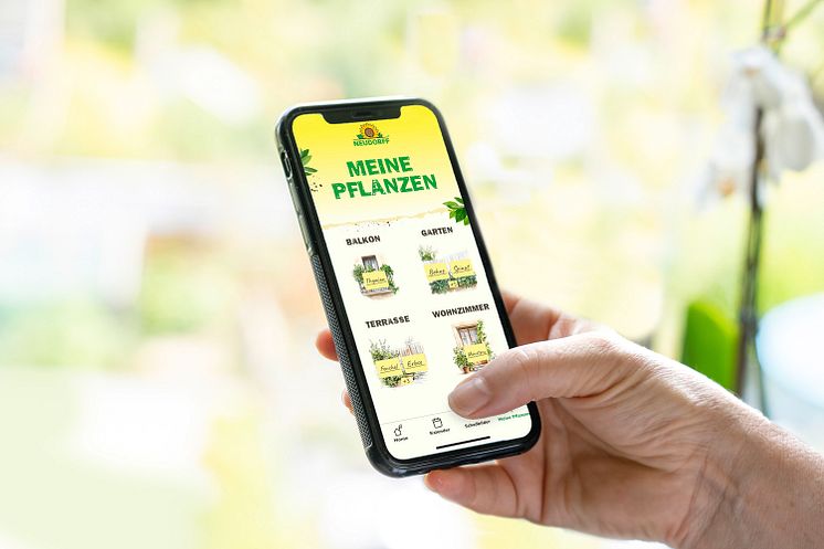 Alles für die Pflanzen - in der neuen App "Neudorff - natürlich gärtnern"