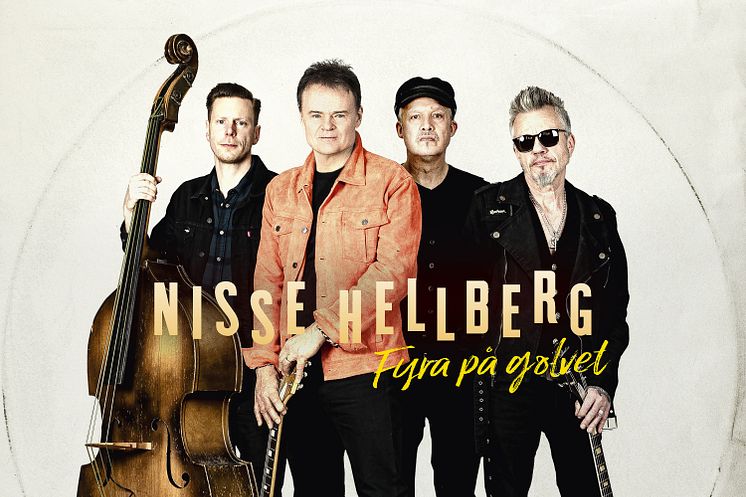 Nisse Hellberg är tillbaka med nya soloskivan ”Fyra på golvet” - åker på turné i sommar