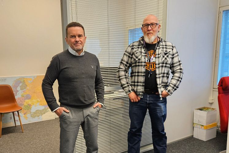 Kimmo Salmi and Markku Hirvonen