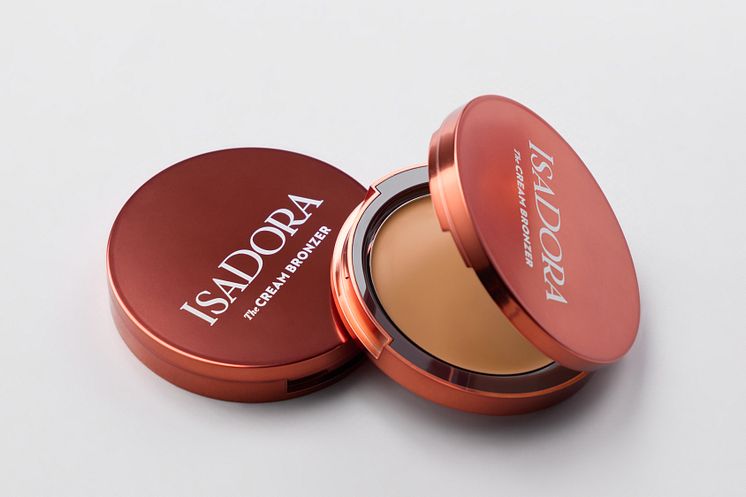 IsaDora's kultiger Bronzer - jetzt in einer leichten und feuchtigkeitsspendenden Cremeform!