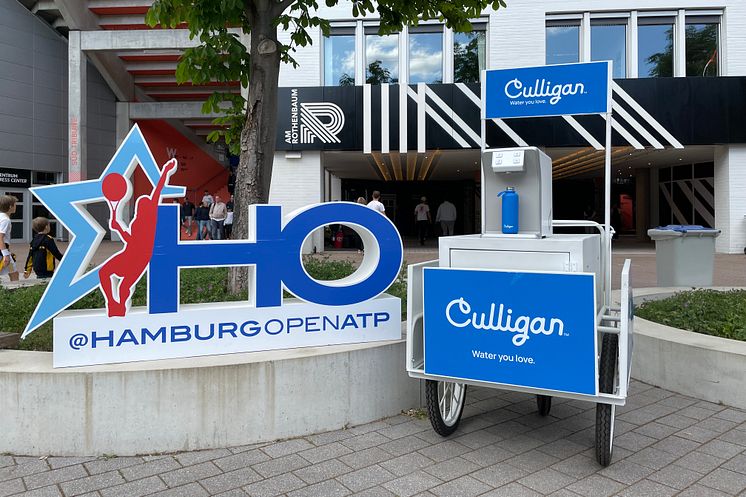 Bitpanda Hamburg Open 2025: Culligan Deutschland ist offizieller Wasserpartner des Turniers