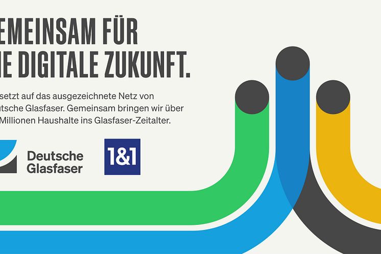 Größere Glasfaser-Anbietervielfalt für Deutschland:1&1 und Deutsche Glasfaser schließen langfristige Kooperationsvereinbarung
