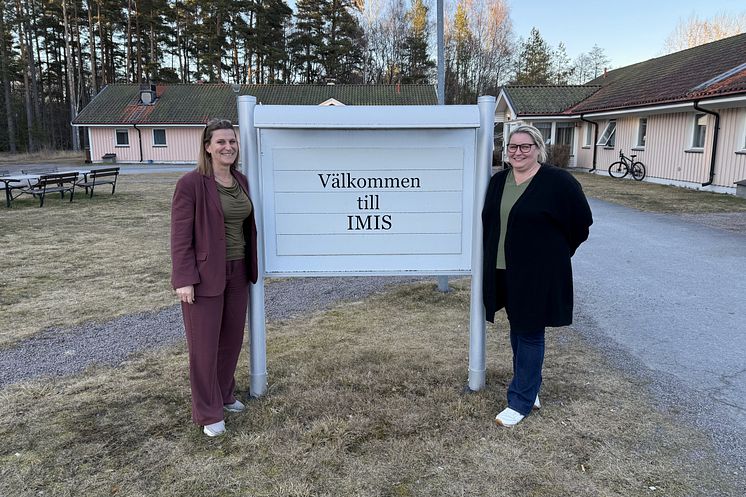 Nilla Helgesson, Direktor/VD Skyddsvärnet – anno 1910 och Magdalena Fröjd, Verksamhetschef/Föreståndare IMIS. 