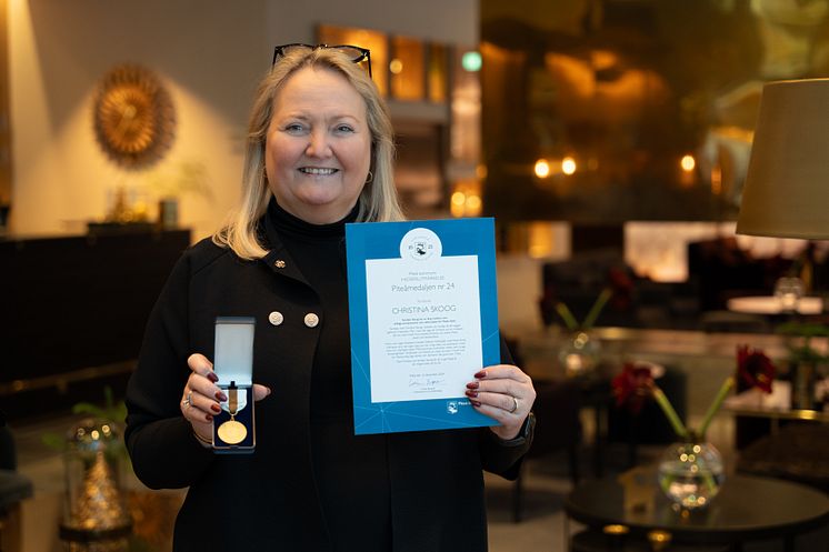 Christina Skoog, vd för Skoogs Fastigheter, KUST Hotell & Spa, Restaurang Tage