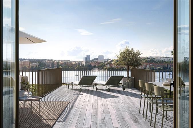 Patriam har inlett byggnation av Ljusablick på Lilla Essingen, Stockholm. 