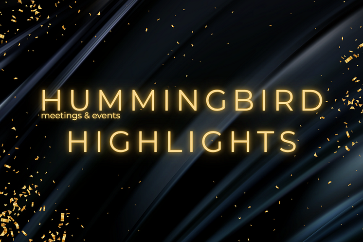 Hummingbird Meetings & Events instiftar egna kundpriser – hyllar årets mest minnesvärda ögonblick och projekt