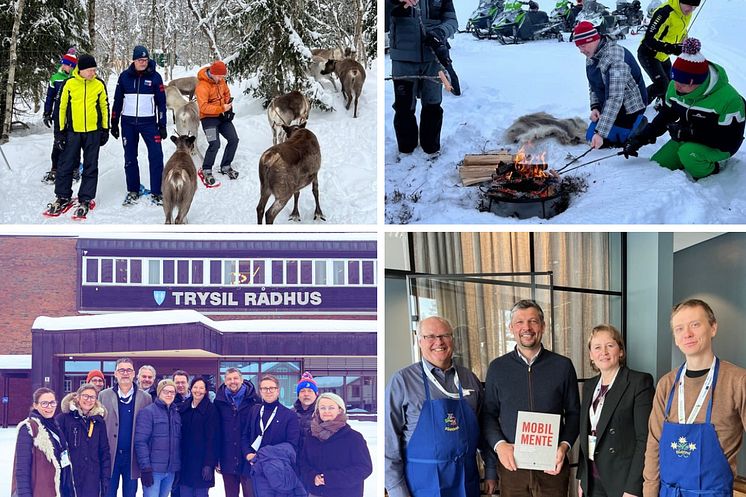SITE kommunerna fick denna vecka besök av delegation från Sydtyrolen med anledning av framtida samarbete.