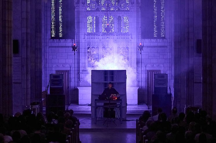 Join concerts, talks and soundwalks during the opening week of MOMENTUM 13. Photo: Charles Stankievech, The Glass Key, Toronto (2024).