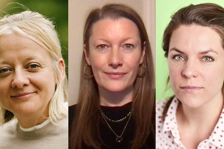 High Flyers: Fundraising Experts Cate Birch, Fiona Stewart and Communications expert Penny East.
