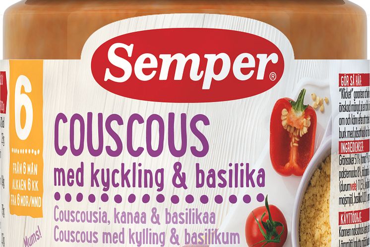 Recall Couscous kylling & basilikum