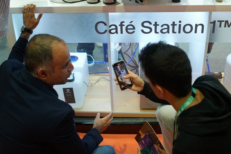 The Bluewater Cafe Station was star of the Dubai World of Coffee Expo in February, winning the 'Best New Product' Award