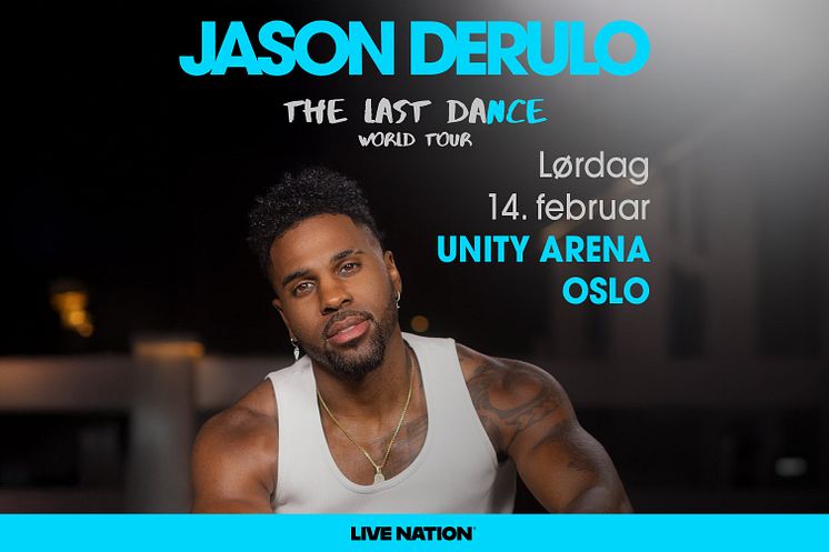 JASON DERULO TIL OSLO PÅ VALENTINES DAY!