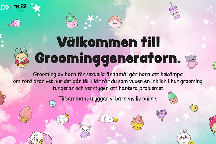 6 av 10 föräldrar oroar sig för att deras barn ska bli groomade online