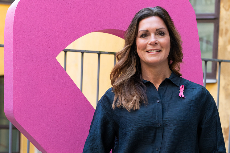 Louise Karlsson blir Bröstcancerförbundets nya ambassadör