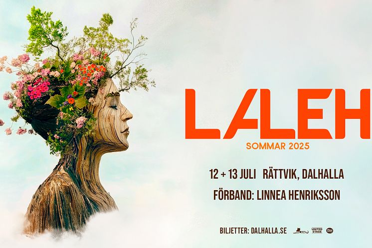 Laleh Sommarturné 2025 (support: Linnea Henriksson)
