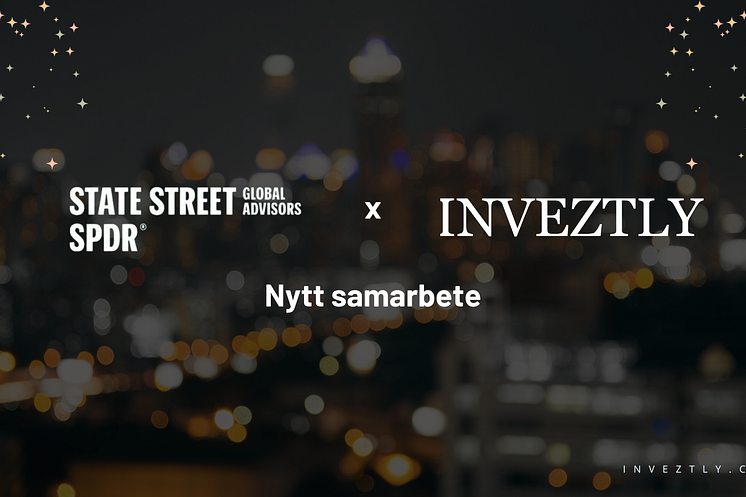 State Street Global Advisors och Inveztly inleder samarbete.