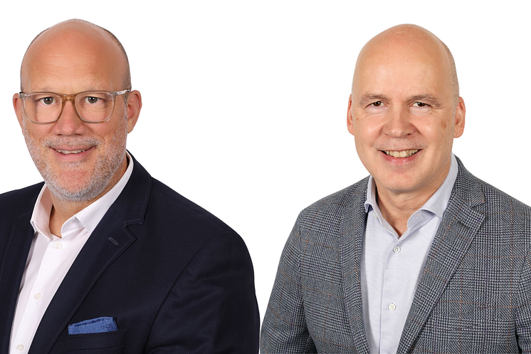 Gerrit Sellmer (links) und Stefan Weiss (rechts). Bildquelle: Algeco