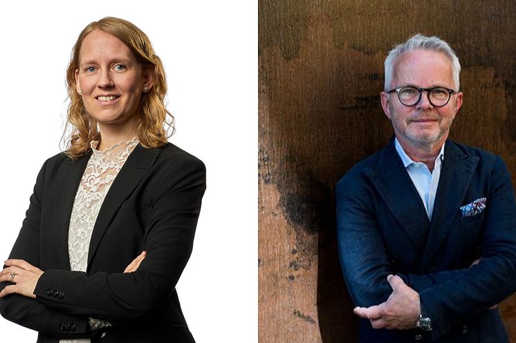 Stina C. Byre og Gunnar Bøyum trer inn i styret til Stiftelsen NOVA Spektrum. Foto: NOVA Spektrum.