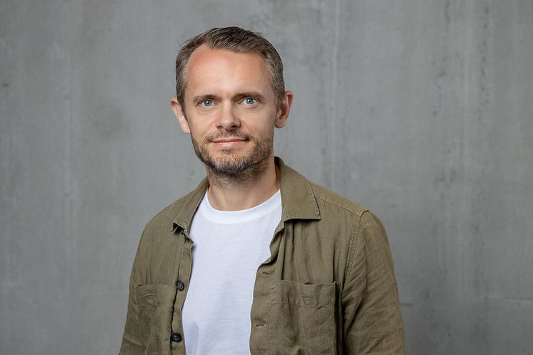 Bild på Gustav Berghog som är ny VD på Mynewsdesk
