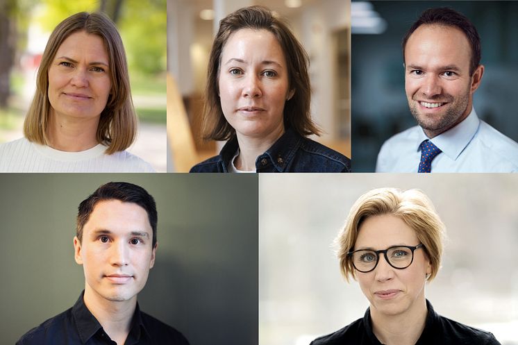 Lisa Laun, Lena Hensvik, Anders Persson, Peter Ueda, Sara Landström