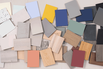 Materialbibliothek von burgbad bietet Orientierung und Inspiration