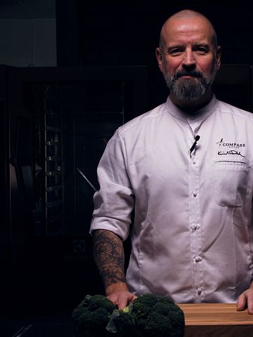 Krister Dahl, Culinary Director, tar nu en roll i Compass Groups företagsledning.