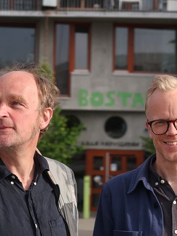 Från vänster: Cord Siegel, ägare och styrelseordförande, och Martin Stavenow Svensson VD Siegel Group.