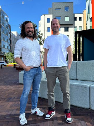 Jörgen Lindberg och Andreas Moresco från Akiru Studios