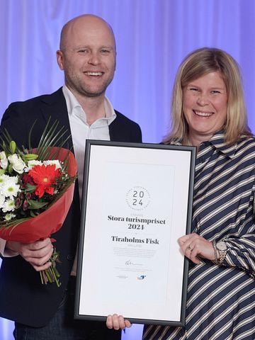 Tiraholms Fisk vinner Stora turismpriset 2024