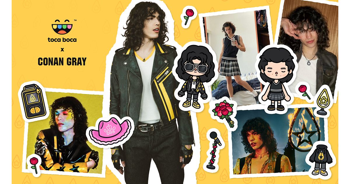 Toca Boca® teams up with global superstar Conan Gray to empower