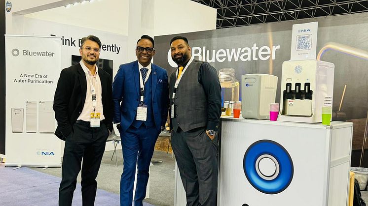 Ground-breaking Bluewater Hotel and Restaurant Water Purification Solutions Unveiled at Jeddah Horeca Trade Show