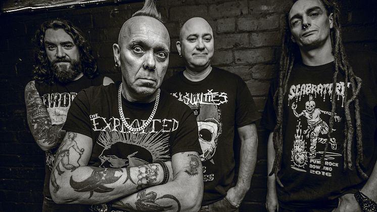 The Exploited till Göteborg och Malmö i höst