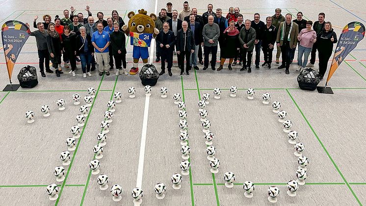 100 Tage bis zur UEFA EURO 2024 - Foto: Sächsischer Fußball-Verband