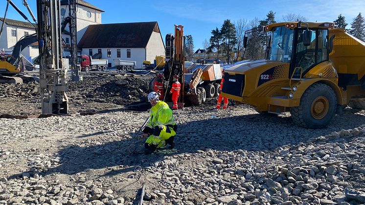 KLIMAGRUNN: Ny metode halverer klimagassutslipp fra grunnarbeid i kvikkleire. Instrumentering er nøkkelen. 