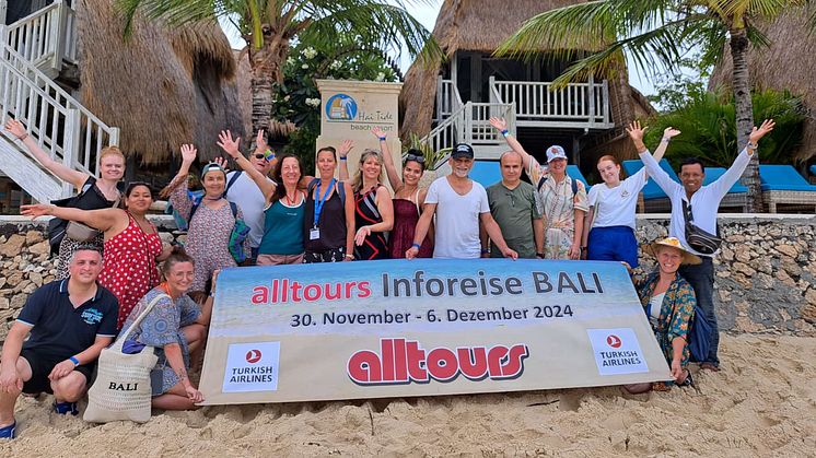 Counterprofis mit alltours auf Bali unterwegs.