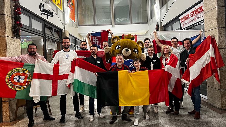 Große Freude über die ausgelosten EM-Spiele 2024 in Leipzig - Foto: Stadt Leipzig 
