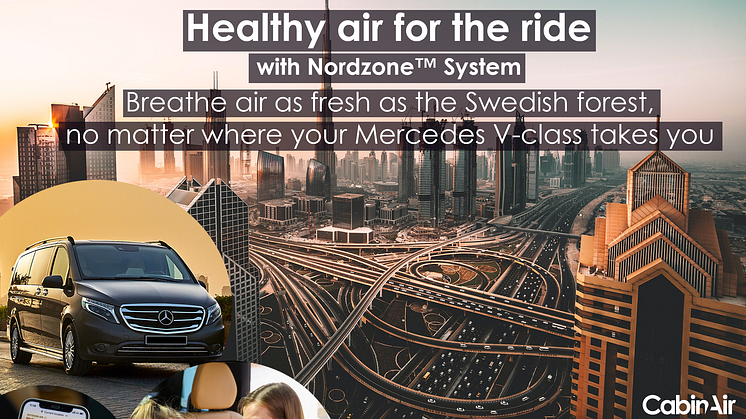 Scuderia Motor Design is now providing healthy air to all their Mercedes V-Class customers.