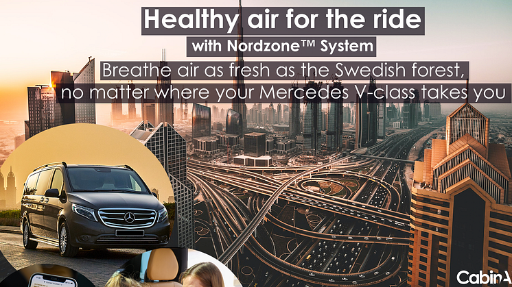 Scuderia Motor Design is now providing healthy air to all their Mercedes V-Class customers.