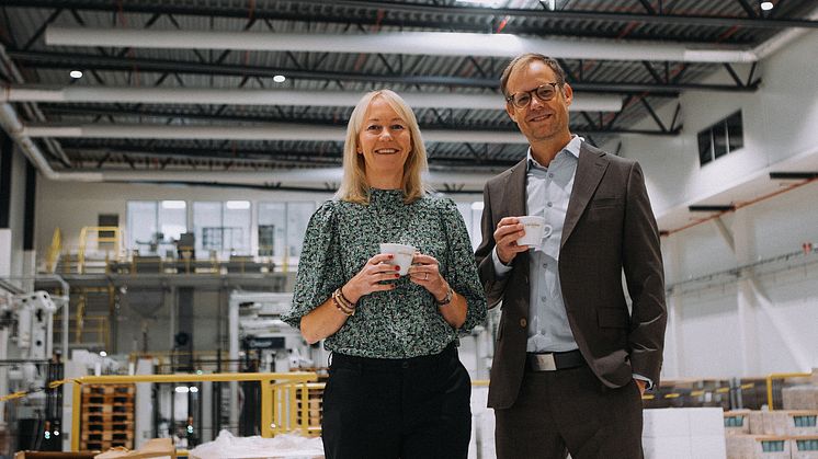 Kathrine Löfberg och Anders Fredriksson är stolta över hur långt Löfbergs kommit på hållbarhetsområdet, men är samtidigt medvetna om att det finns mycket kvar att göra.