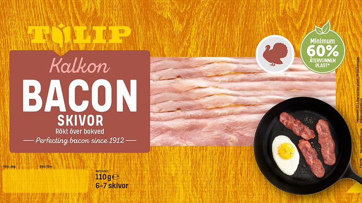 Tulip Kalkonbacon 110g