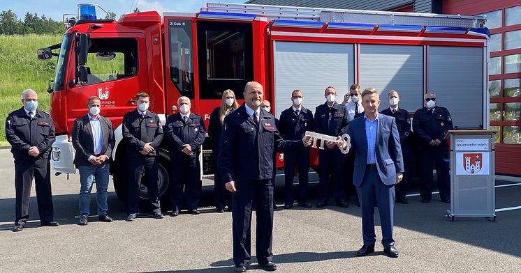 Ein neues Einsatzfahrzeug für die Löschgruppe BPW der Feuerwehr Wiehl