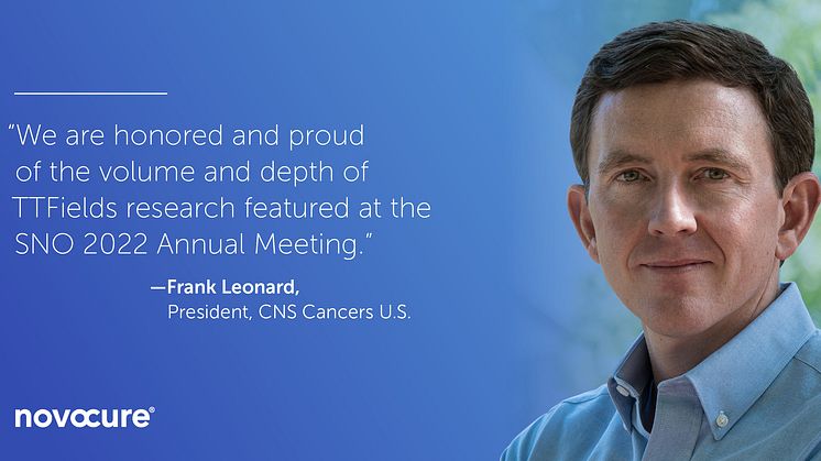 25 abstracts om Tumor Treating Fields på Society for Neuro-Oncology 2022 Annual Meeting