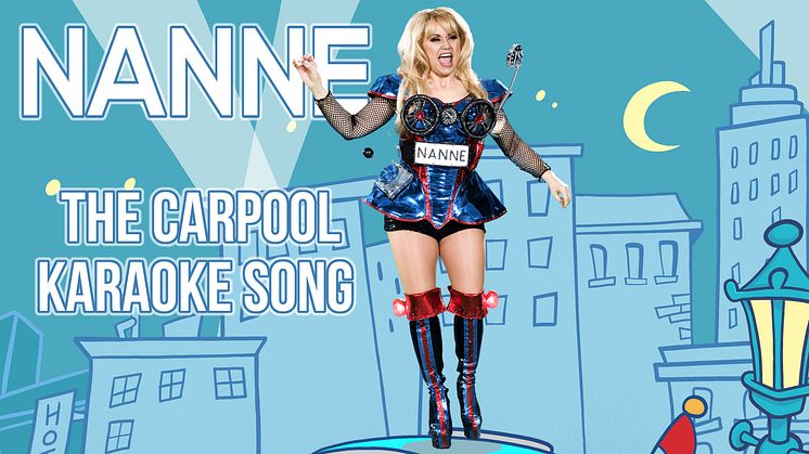 NY SINGEL & VIDEO. Nanne Grönvall släpper “The Carpool Karaoke Song” tillsammans med en underbar animerad video