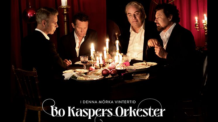 Tidlösa och personliga betraktelser om livet kring jul – Bo Kaspers Orkester släpper albumet "I denna mörka vintertid"