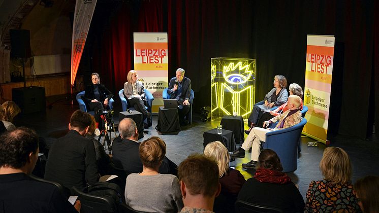Leipziger Buchmesse Pressekonferenz - Foto: Elli Flint