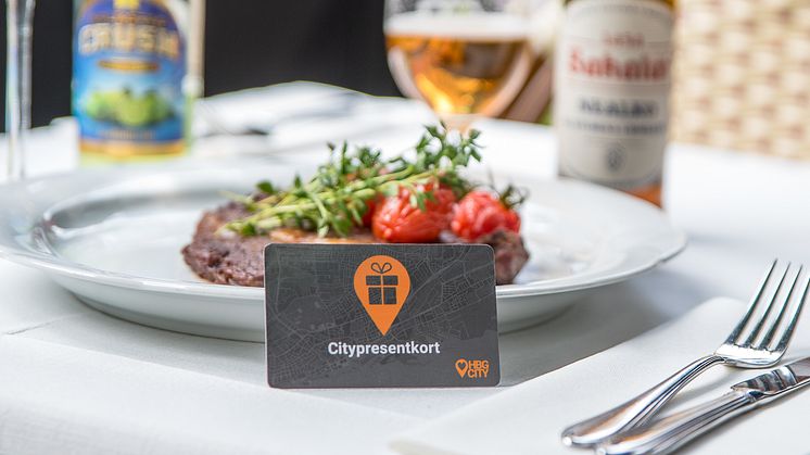 Försäljningen av citypresentkortet slog alla rekord med råge 2021.