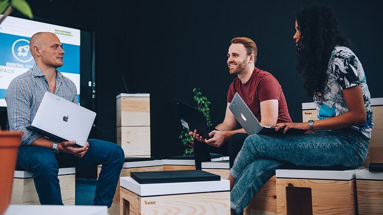 Der HHL DIGITAL SPACE unterstützt Gründer:innen von der ersten Idee bis zur Marktreife (© HHL)